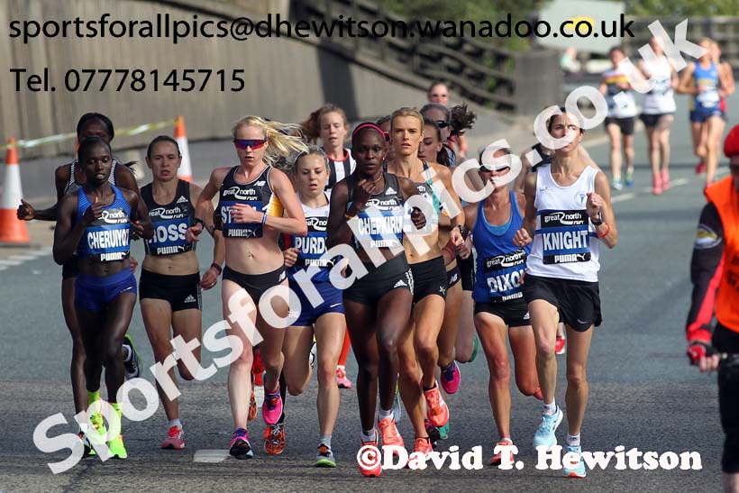 Womens Great North Run. Photo: David T. Hewitson/Sports for All Pics